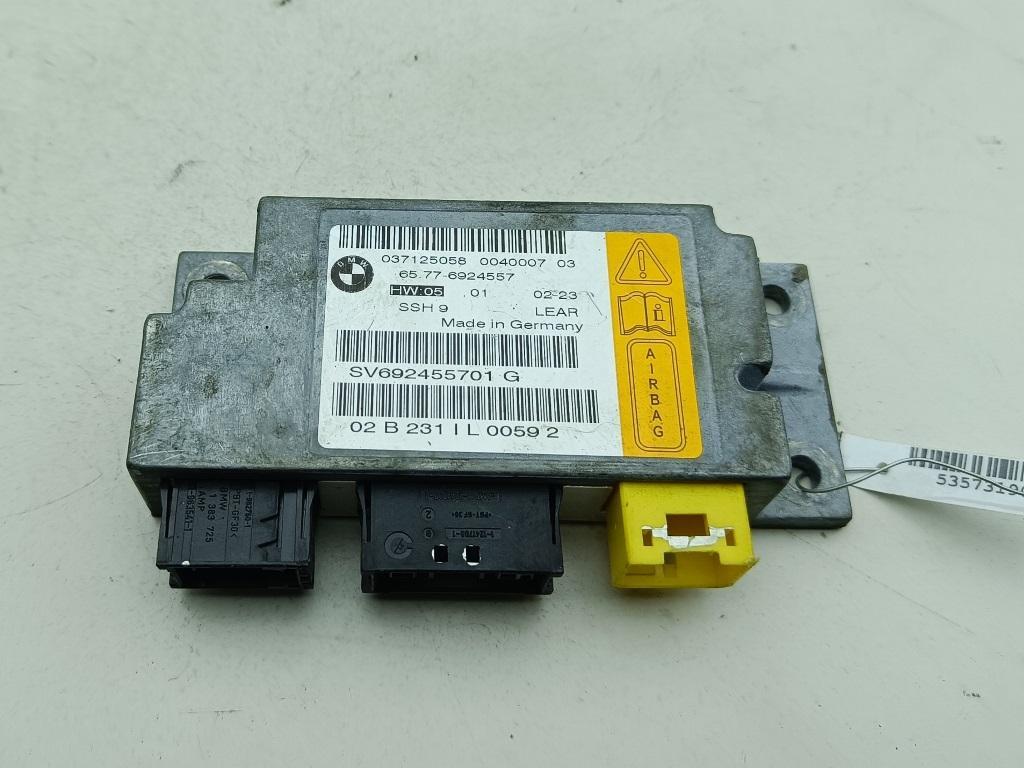 блок AirBag BMW 7 серия E65/E66/E67 2002, 4.4 л., бензин, АКПП, чёрный, седан, 65776924557, 6924557 - фото №1