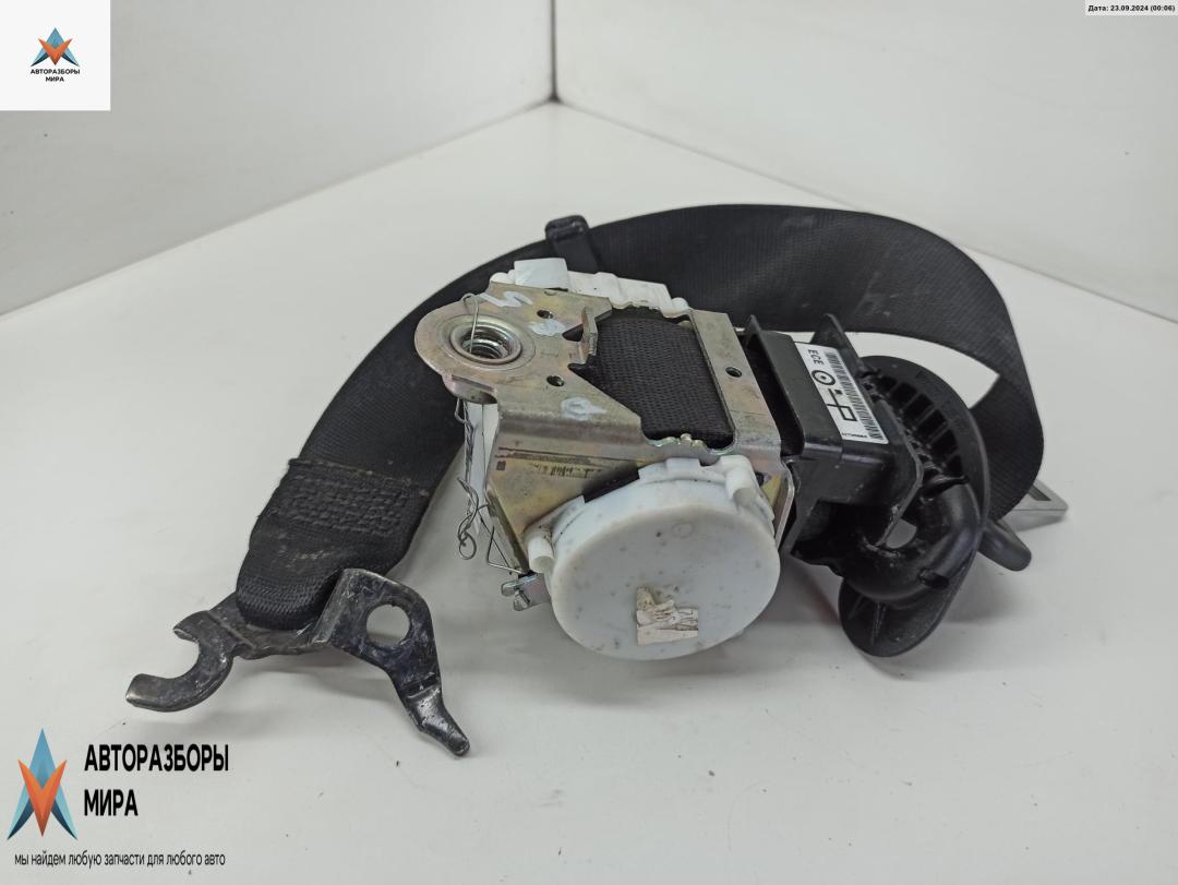 ремень безопасности BMW 1 серия E81/E82/E87/E88 2006, 1.6 л., бензин, МКПП, чёрный, хетчбэк 5 дв., 7069956 - фото №1