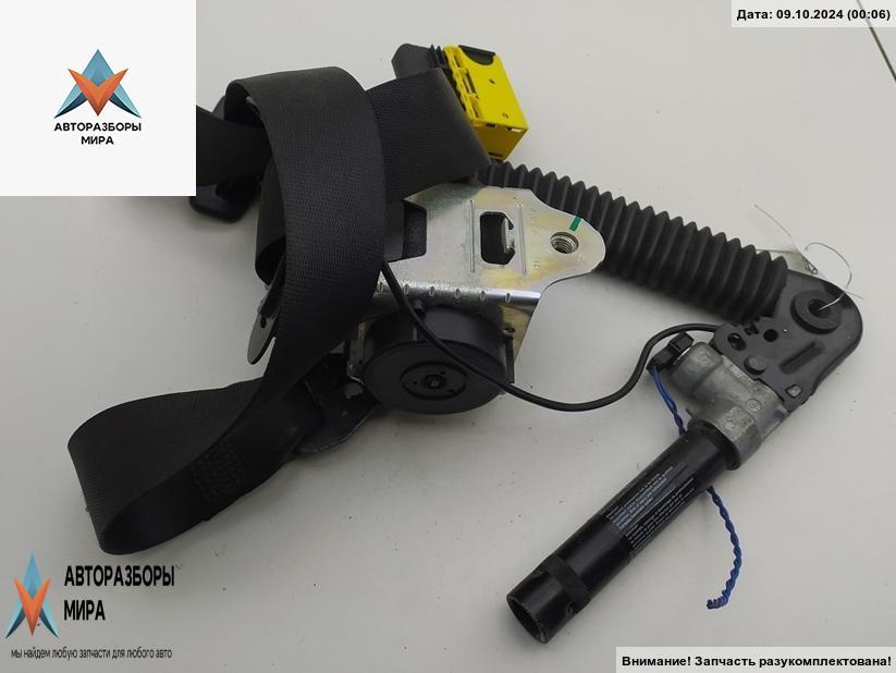 ремень безопасности BMW 5 серия E60/E61 2004, 2.5 л., дизель, МКПП, чёрный, седан, 8260102 - фото №1