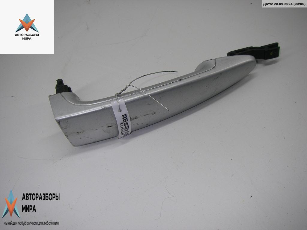 ручка наружная задняя правая BMW 1 серия E81/E82/E87/E88 2005, 1.6 л., бензин, МКПП, серый, хетчбэк 5 дв. - фото №1