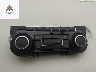 блок управления печки / климат-контроля Volkswagen Passat CC 1 поколение 2010, 2.0 л., дизель, робот, чёрный, седан, 5K0907044BS