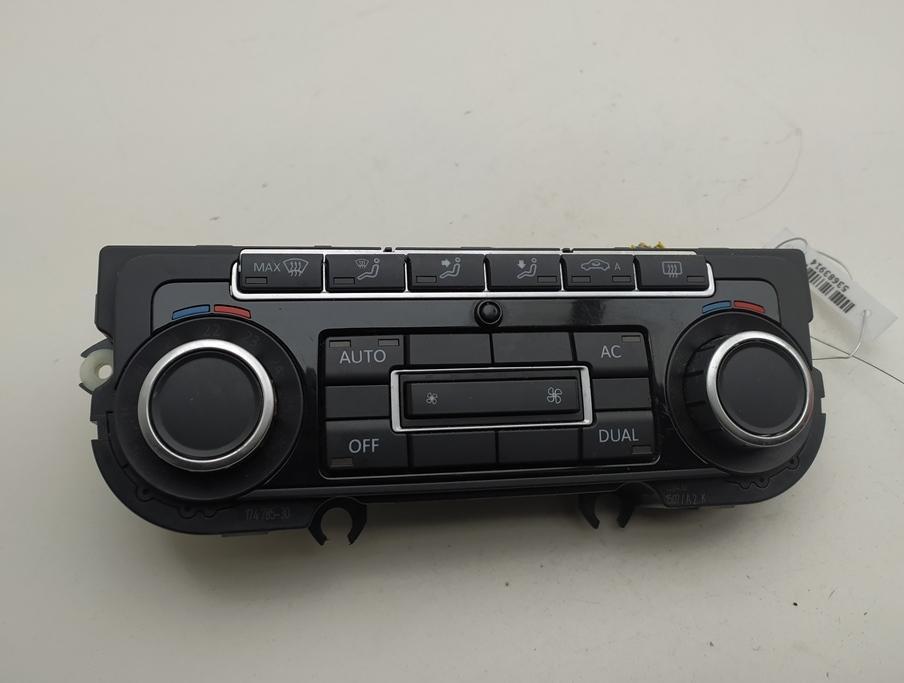 блок управления печки / климат-контроля Volkswagen Passat CC 2010, 2.0 л., дизель, робот, чёрный, седан, 5K0907044BS