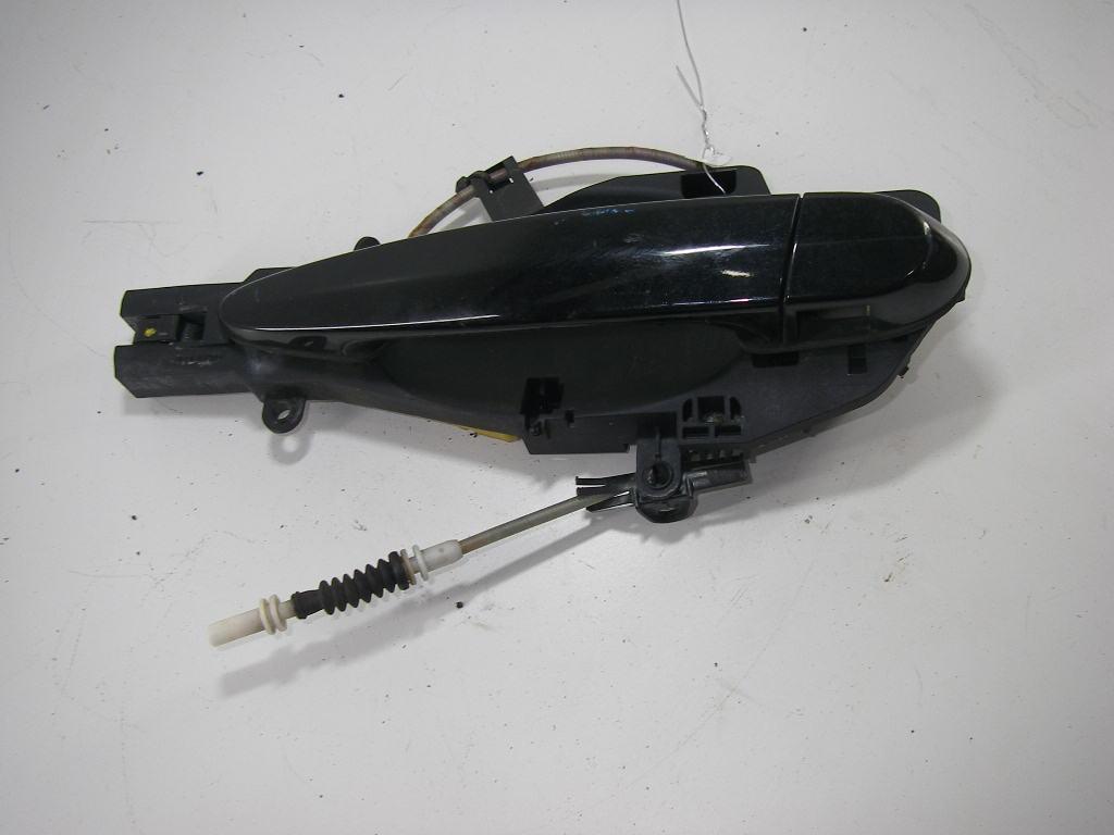 ручка наружная задняя левая BMW 3 E90/E91/E92/E93 2005, 2.0 л., дизель, МКПП, чёрный, универсал, 51227199839