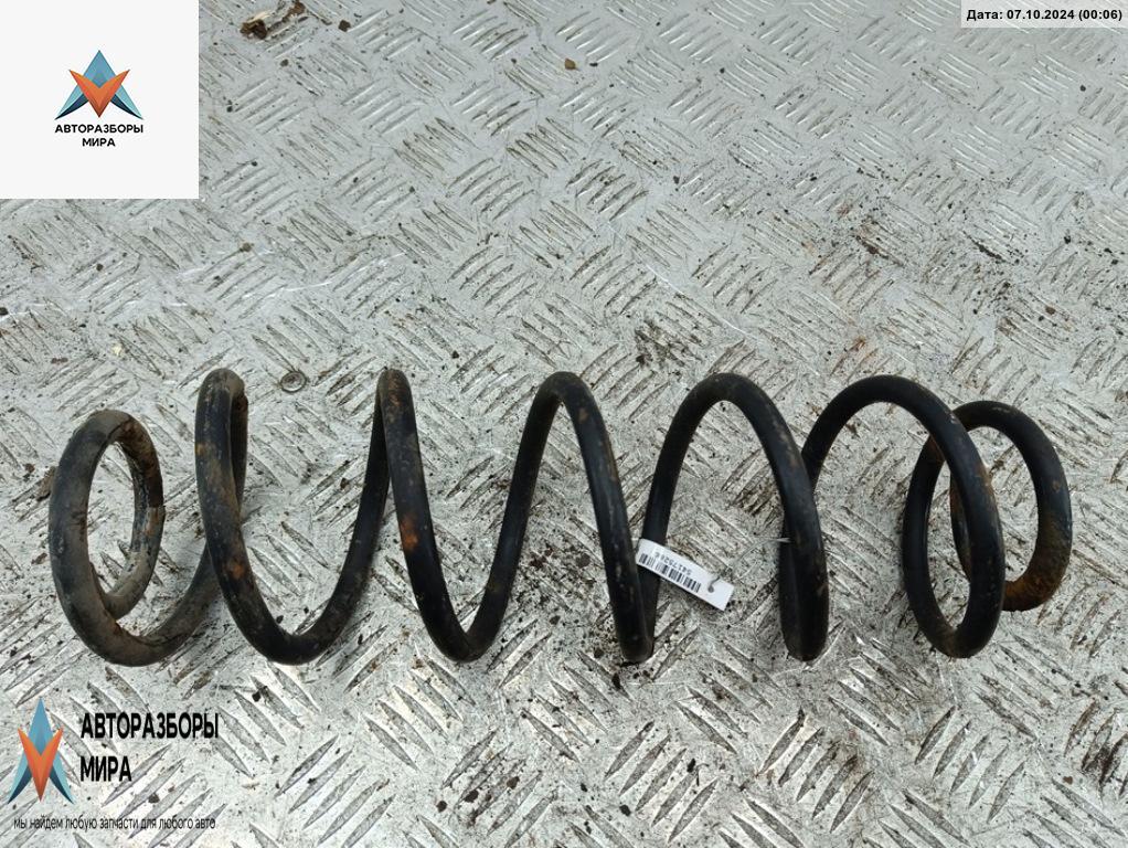 пружина задняя Volkswagen Golf 4 поколение 1999, 1.6 л., бензин, МКПП, серый, хетчбэк 3 дв., 1J0511115AQ - фото №1