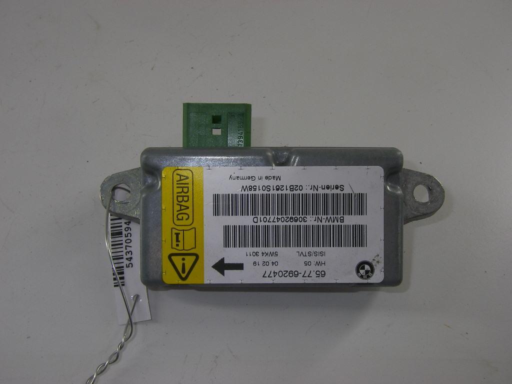 блок AirBag BMW 7 серия E65/E66/E67 2002, 4.4 л., бензин, АКПП, серый, седан, 65776920477, 6920477 - фото №1