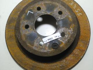 диск тормозной задний Renault Koleos 1 поколение 2008, 2.0 л., дизель, МКПП, серый, внедорожник 5 дв.