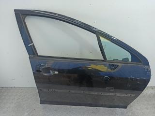 дверь сдвижная Peugeot 407 1 поколение 2005, чёрный, седан