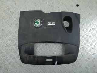 декоративная крышка двигателя Skoda Octavia mk1 (A4 1U) 2004, 2.0 л., бензин, МКПП, белый, универсал, 06A103925CM.