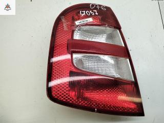 фонарь задний левый Skoda Fabia 1 поколение (6Y) 2002, 1.4 л., бензин, МКПП, зелёный, хетчбэк 5 дв., 6Y6945111B, 6Y6945095B