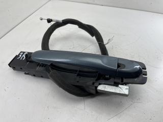 ручка наружная задняя правая Nissan Micra 4 поколение (K13) 2012, 1.2 л., бензин, МКПП, чёрный, хетчбэк 5 дв.