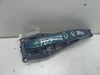ручка наружная передняя правая Opel Meriva 2 поколение (B) [рестайлинг] 2014, 1.4 л., бензин, АКПП, зелёный, минивэн