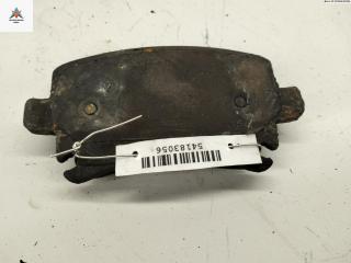 Колодки тормозные задние Volkswagen Touran 1 поколение 2003, 1.9 л., дизель, МКПП, чёрный, минивэн