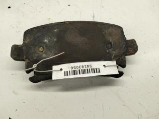 Колодки тормозные задние Volkswagen Touran 1 поколение 2003, 1.9 л., дизель, МКПП, чёрный, минивэн