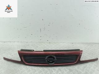 решетка радиатора Opel Astra F [рестайлинг] 1995, красный, хетчбэк 5 дв.