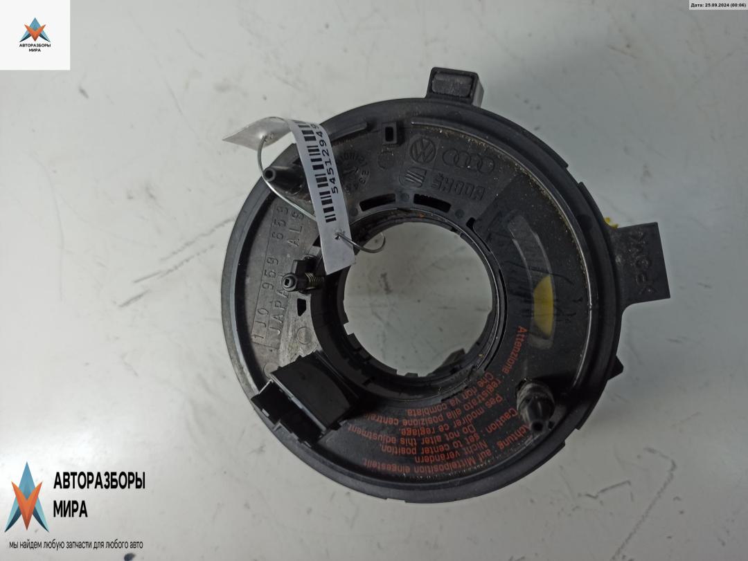 шлейф руля Audi A6 4B/C5 1997, седан, 1J0959653 - фото №1