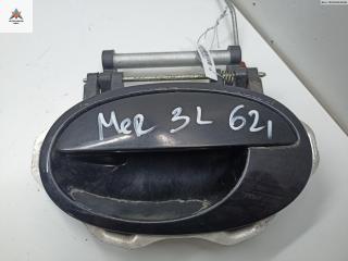 ручка наружная задняя левая Opel Meriva 1 поколение (A) 2004, 1.8 л., бензин, МКПП, чёрный, минивэн
