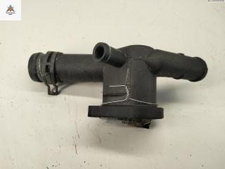 фланец (тройник) системы охлаждения Volkswagen Golf 4 поколение 1999, 2.0 л., бензин, АКПП, чёрный, хетчбэк 3 дв., FEBI