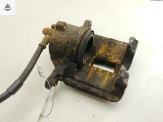 суппорт передний левый Nissan Primera P12 2002, 1.8 л., бензин, МКПП, зелёный, универсал