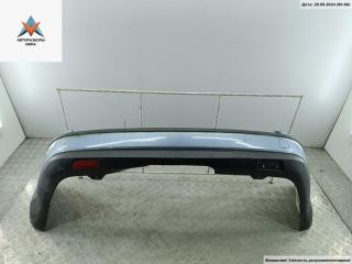 бампер задний Ford Focus 2 поколение 2005, синий, универсал