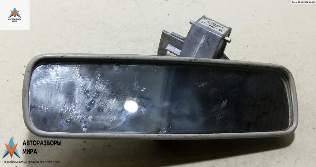 зеркало салона Renault Megane 2 поколение 2005, 1.6 л., бензин, МКПП, чёрный, хетчбэк 3 дв. - фото №1