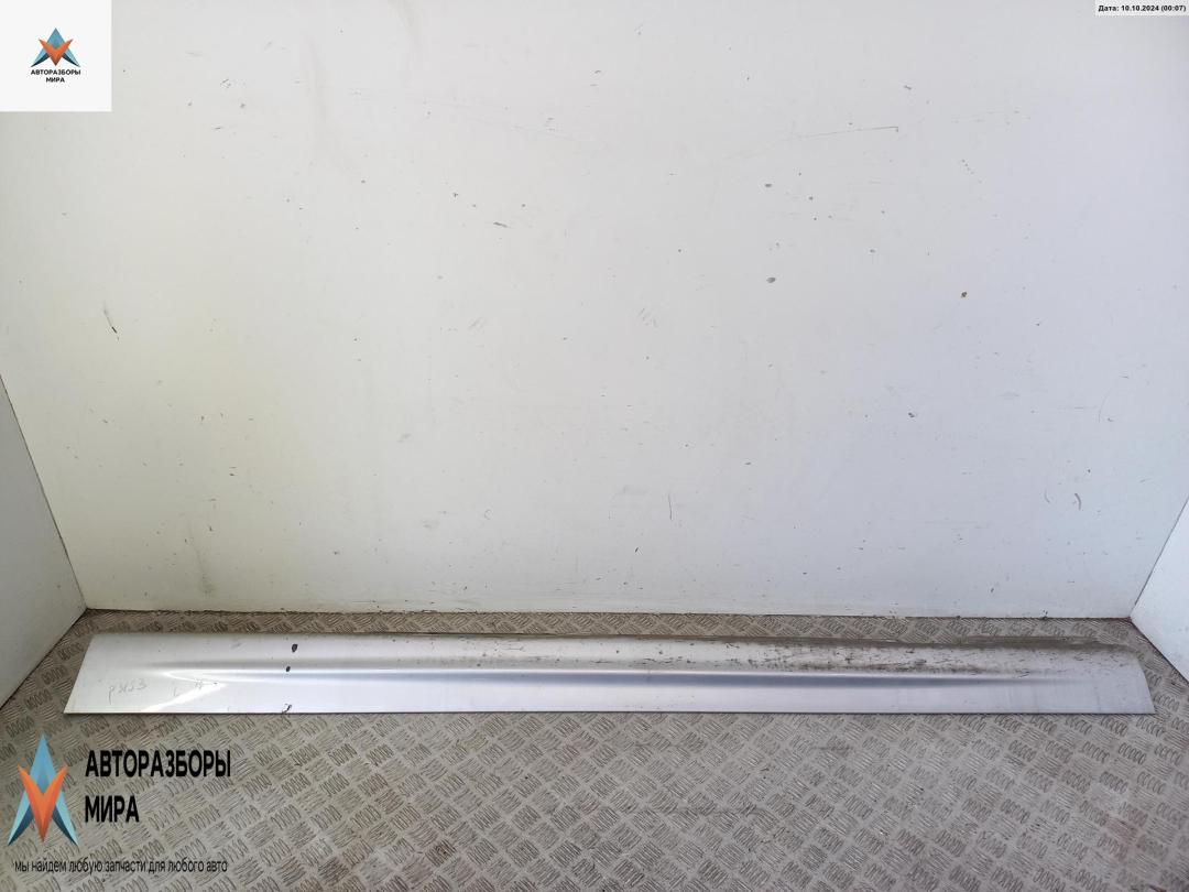 Накладка на порог наружная левая BMW 3 серия E46 1999, серый, седан, 8209755 - фото №1