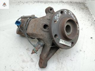 ступица передняя правая Peugeot 206 1 поколение [рестайлинг] 2003, 1.6 л., бензин, МКПП, серый, хетчбэк 3 дв., 9652875680