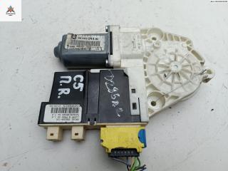 моторчик стеклоподъемника передний правый Citroen C5 1 поколение [рестайлинг] 2005, 2.0 л., бензин, МКПП, чёрный, хетчбэк 5 дв., 9649304480