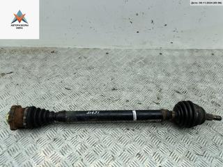полуось передняя правая (приводной вал, ШРУС) Volkswagen Bora 1 поколение 2001, 1.6 л., бензин, МКПП, серый, универсал, 1J0407272GE