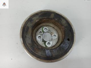 шкив коленвала Audi A4 B6 2002, 2.0 л., бензин, АКПП, серый, универсал, 06B105243F