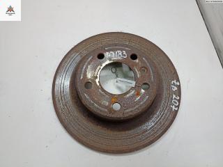 диск тормозной задний Opel Zafira 2 поколение (B) 2006, 1.6 л., бензин, МКПП, чёрный, минивэн