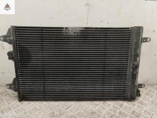 радиатор кондиционера Volkswagen Sharan 1 поколение [2-й рестайлинг] 2003, 1.9 л., дизель, АКПП, чёрный, минивэн