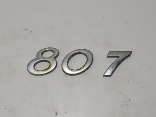 эмблема Peugeot 807 1 поколение 2003, 2.0 л., бензин, МКПП, серый, минивэн, 807