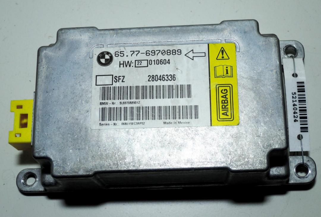 датчик AirBag BMW 7 E65/E66 2006, 3.0 л., дизель, АКПП, чёрный, седан, 65776970889