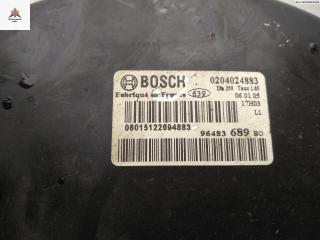 вакуумный усилитель тормозов Peugeot 307 1 поколение 2004, 1.6 л., бензин, МКПП, серый, универсал, 0204024883