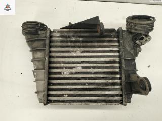 радиатор интеркулера Volkswagen Polo 4 поколение 2004, 1.9 л., дизель, МКПП, синий, хетчбэк 3 дв., 6Q0145804E