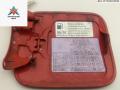 лючок топливного бака Audi A3 8L 1997, 1.8 л., бензин, МКПП, красный, хетчбэк 3 дв. - фото №2