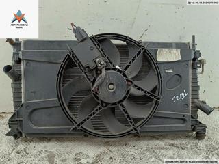 радиатор охлаждения Ford Focus 2 поколение 2006, 1.6 л., i, бензин, МКПП, серый, универсал