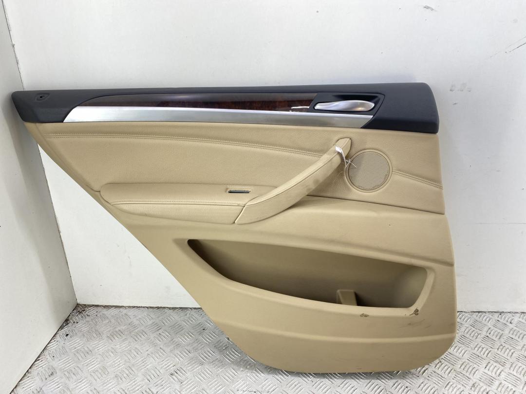 обшивка двери задняя левая BMW X5 E70 2008, 3.0 л., дизель, АКПП, серый, внедорожник 5 дв., 6428034, 6334671