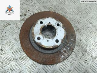 диск тормозной передний Opel Agila 1 поколение (A) 2001, 1.0 л., бензин, МКПП, зелёный, хетчбэк 5 дв.