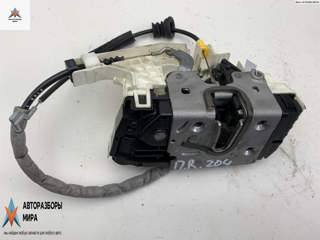 замок двери передней правой Mercedes-Benz C-Класс W204/S204 2008, 2.2 л., дизель, МКПП, чёрный, седан, 2047201235 - фото №1
