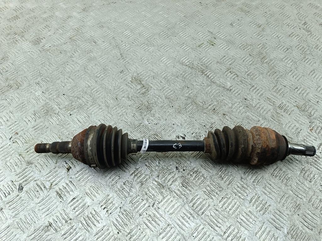 полуось передняя левая (приводной вал, ШРУС) Opel Astra H 2005, 1.4 л., бензин, МКПП, чёрный, хетчбэк 3 дв.