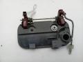 ручка наружная передняя правая Opel Vectra B 1996, 2.0 л., бензин, МКПП, красный, универсал, 712 - фото №2