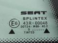 форточка задняя правая SEAT Toledo 2 поколение 1999, 1.9 л., дизель, МКПП, синий, седан - фото №2