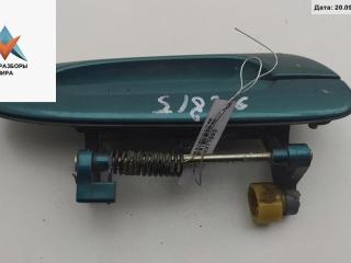 ручка наружная задняя правая Mazda 626 GE [рестайлинг] 1996, 1.8 л., бензин, МКПП, зелёный, хетчбэк 5 дв.