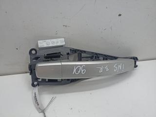 ручка наружная задняя правая Opel Insignia 1 поколение (A) 2010, 2.0 л., дизель, МКПП, серый, хетчбэк 5 дв.