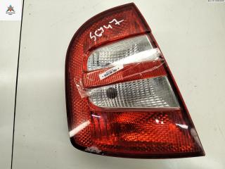 фонарь задний левый Skoda Fabia 1 поколение (6Y) 2003, 1.4 л., бензин, МКПП, синий, хетчбэк 5 дв.