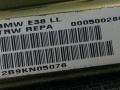 подушка безопасности пассажира BMW 7 серия E38 1995, 2.8 л., бензин, АКПП, чёрный, седан - фото №4