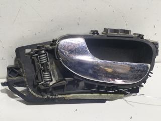 ручка внутренняя передняя левая Peugeot 307 1 поколение 2004, 2.0 л., бензин, МКПП, чёрный, кабриолет, 9643604577