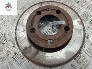 диск тормозной задний Volkswagen Golf 4 поколение 2002, 1.6 л., бензин, МКПП, чёрный, хетчбэк 5 дв.