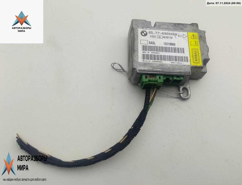 датчик AirBag BMW 7 серия E65/E66/E67 2001, 4.4 л., бензин, АКПП, чёрный, седан, 65776920468 - фото №1